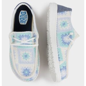 HEY DUDE Wendy Cottage Crochet Womens Shoes